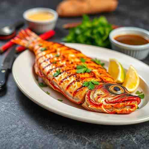 Grilled Red Snapper - Guadeloupean Perfection